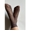 Veneziana Vzorované silonkové ponožky milano grafitová