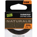 Fox šňůra bez olověného jádra naturals leader 10m - 30lb – Hledejceny.cz