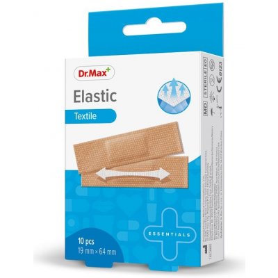 Dr. Max Elastic Textile 19 x 64 mm náplast 10 ks – Sleviste.cz