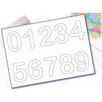 Radost v písku Šablona na pískování čísla A3 297 x 420 mm – Zboží Dáma Radost v písku Šablona na pískování čísla A3 297 x 420 mm – Zboží Dáma