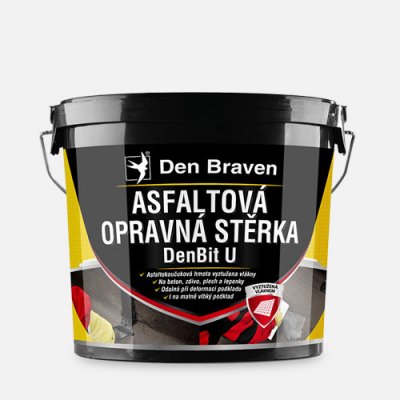 Den Braven Asfaltová opravná stěrka DenBit U 10 kg – Zboží Mobilmania