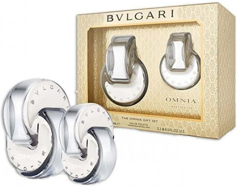 Bvlgari Omnia Crystalline EDT 40ml + Shower gel 40 ml + Body Lotion 40 ml dámská