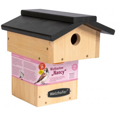 Welzhofer Ptačí budka otvor 3,4 cm Nancy dřevěná – Hledejceny.cz