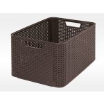 CURVER 205850 Úložný košík STYLE BOX - L - hnědý (03616-210) – Zbozi.Blesk.cz