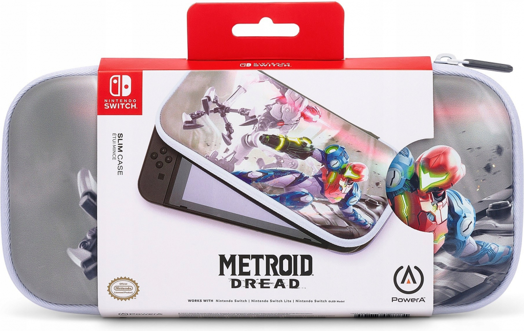 PowerA Slim Case Nintendo Switch Metroid Dread