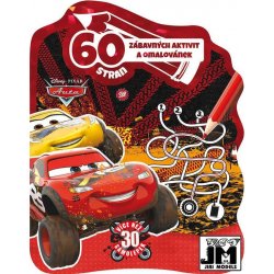 Jiri Models Sešit 60 aktivit Auta Cars set se samolepkami