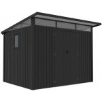 CoverTech Odda s podlahou 2,9 x 2,5 m antracitový – Hledejceny.cz