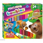 KIK KX5483 Bambino Plastelína 24 barev – Zbozi.Blesk.cz