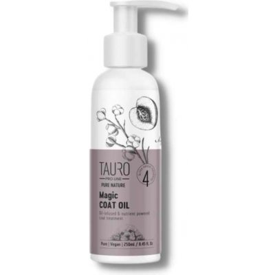 Tauro Pro Line Olej TPL pure nature MAGIC pro péči o srst psů a koček 250 ml – HobbyKompas.cz