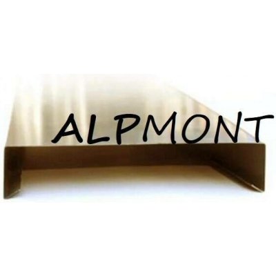 Atikový plech r.š.333mm Měď Cu dl.2m