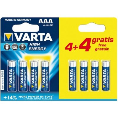 Varta Longlife Power AAA 8ks – Zboží Mobilmania