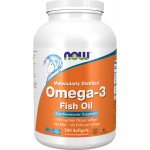 Now Foods NOW Omega-3 molekulárně destilované 500 softgelových kapslí – Hledejceny.cz