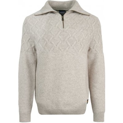 Barbour texturovaný svetr se zapínáním na zip International Breaker Knitted Jumper