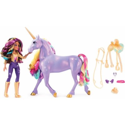 Spin Master Unicorn Academy Světelný Jednorožec Wildstar & Sophia 24 cm – Zboží Dáma