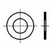 Distanční podložka kola BOSSARD Podložka kulatá M16 D=22mm h=0,1mm ocel DIN:988 BN:1976