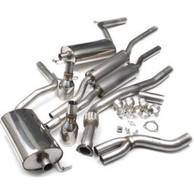 Milltek Sport Catback výfuk Audi A4 1.8T B7 Quattro Sedan/Avant 6-st. (05-08) - verze s rezonátorem – Hledejceny.cz