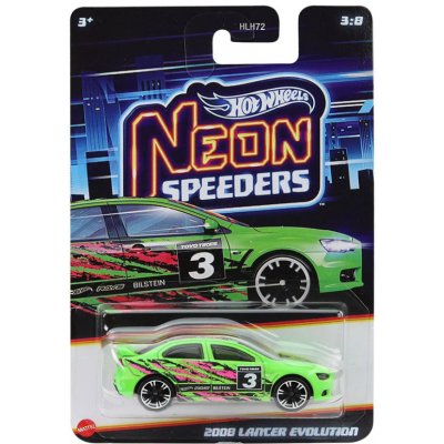 Hot Wheels Neon Speeders 2008 Lancer Evolution – Zboží Dáma