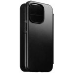 Pouzdro Nomad Leather MagSafe Folio iPhone 14 Pro černé – Zboží Mobilmania