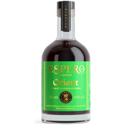 Espero Orient Dubai Style Chocolate & Rum 40% 0,7 l (holá láhev) – Zboží Dáma