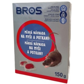 Bros Na myši a potkany měkká návnada 150 g