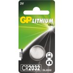 GP Lithium CR2032 1ks 1042203211 – Zboží Mobilmania