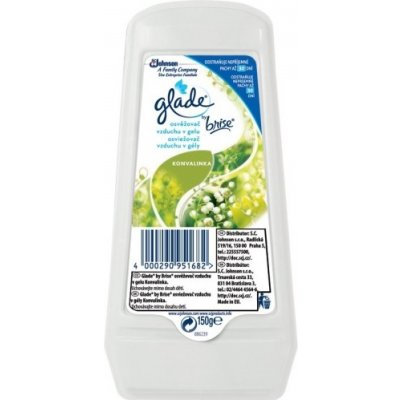 Glade by Brise Lily of the Valley, vůně konvalinka, gelový osvěžovač vzduchu, 150 g – Zbozi.Blesk.cz