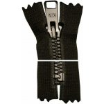 Plastový zip, nedělitelný - 75cm - černá - Koh-i-noor - BALENÍ 10 ks – Hledejceny.cz