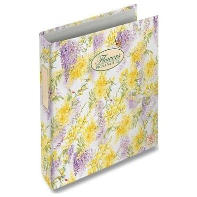 PIGNA Pořadač 4 KR A4 30 35mm Nature Flowers mix motivů – Zboží Živě