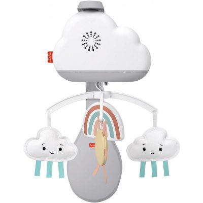 FISHER PRICE Duhový kolotoč nad postýlku – Zboží Mobilmania