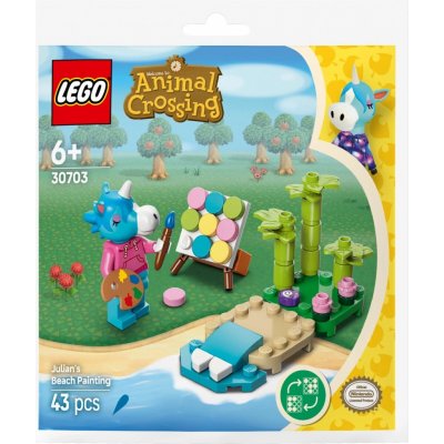 LEGO® Animal Crossing™ 30703 Julianina malovací pláž – Zboží Živě