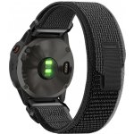 Eternico Nylon Loop Strap for Garmin QuickFit 26mm gray AET-QF26NLS-gr – Zboží Mobilmania