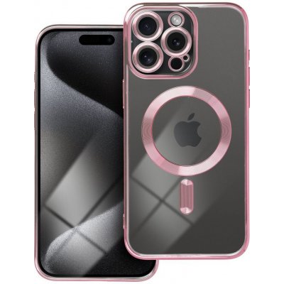Electro MAG s MagSafe / Apple iPhone 15 PRO rose-zlaté – Zboží Mobilmania