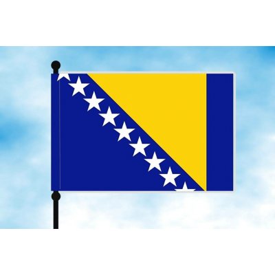 LIBEA, s.r.o. Bosna a Hercegovina stolní vlaječka Uchycení: Dutinka (pro nasunutí) – Hledejceny.cz