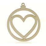 Naše galanterie Dekorativní Srdce 5cm – Hledejceny.cz