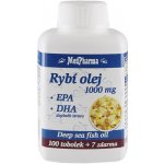 MedPharma Rybí olej 1000 mg + EPA + DHA 107 kapslí – Hledejceny.cz