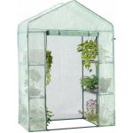 Chomik s policemi 140 x 73 x 200 cm zelená – Sleviste.cz