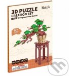 ROBOTIME Rolife DIY 3D dřevěné puzzle Bonsai z jehličnanu borovice 115 ks – Zboží Dáma