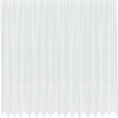 Záclona s záclonami Bílá 240 x 400 cm Polyester – Hledejceny.cz