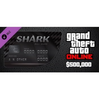 Grand Theft Auto Online Bull Shark Cash Card 500,000$