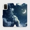 Pouzdro Mobiwear flipové Samsung Galaxy A03s - V145P Noční obloha s měsícem