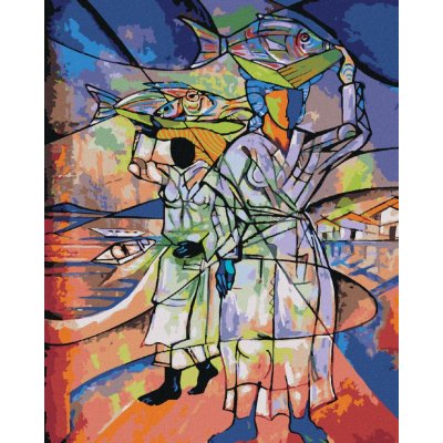 Zuty Malování podle čísel PRODEJCI RYB – Hledejceny.cz