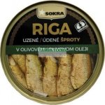 Sokra uzené šproty v olivovém oleji 120 g – Zboží Dáma