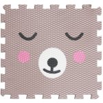 Vylen Pěnové podlahové puzzle Minideckfloor Méďa Hnědá 340 x 340 mm – Zboží Dáma