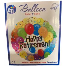 CTI Párty balónek odchod do penze výslužba