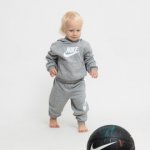 Nike Kids Club Fleece Set 0196327391652 Šedá – Zboží Dáma