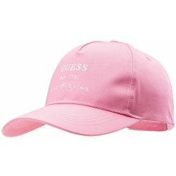 GUESS SIGNATURE BASEBALL CAP V3GZ00WO08O-G67R Růžový