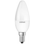Osram LED žárovka E14 CL B FR 7W 60W teplá bílá 2700K , svíčka – Zboží Dáma