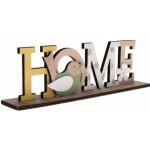 Dřevěný nápis "HOME", 6/24 – Hledejceny.cz