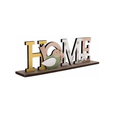 Dřevěný nápis "HOME", 6/24 – Hledejceny.cz