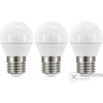 Emos LED žárovka Classic, E27, 6W, teplá bílá, 3ks – Zboží Živě
